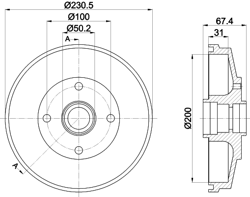 Tambour de frein